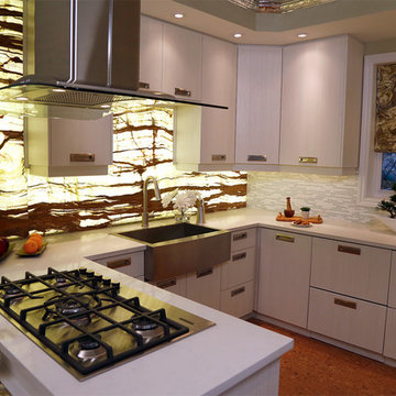Onyx Backsplash Kitchen