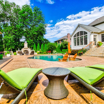 Custom Pool and Patio Brownstown PA Project