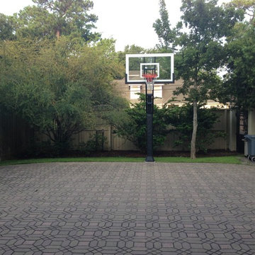 Valorie W's Pro Dunk Gold Basketball System on a 30x33 in Houston, TX