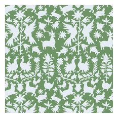 Global Gallery Elyse DeNeige Retro Pepper Otomi Silhouette Canvas Artwork 16 x 20