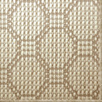 Fibreworks - Octet Wool and Sisal Area Rug, White Truffle, 10'x14' - Octet by Fibreworks is the elegance factor multiplied.  Sisal and wool woven into repeated octagons form this luxurious rug.  Octet is a natural choice for traditional settings.  Use in formal dining and living rooms or as a showpiece in entryways.