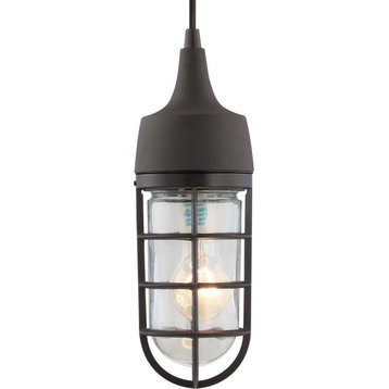 Volume Lighting 9852 1 Light 4"W Outdoor Mini Pendant - Antique Bronze