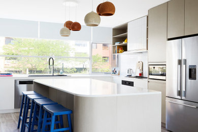 Inspiration for a contemporary kitchen in Sydney.