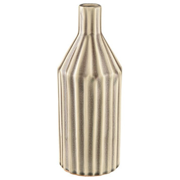 Ladysmith Fold - Tall Vase In Mid-Century Modern Style-12 Inches Tall and 4.5