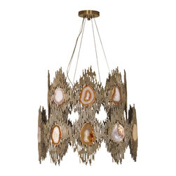 The Vivre 2 Rings Chandelier - Chandeliers