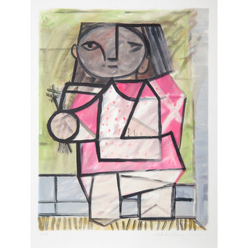 Pablo Picasso, Enfant en Pied, 12-D, Lithograph