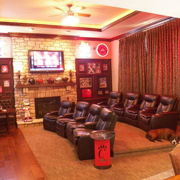 Stunning Bridgetown Sports Bar...in the Family Room!