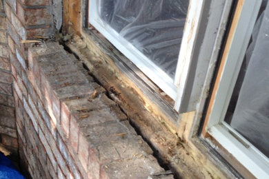 Wooden window repairs