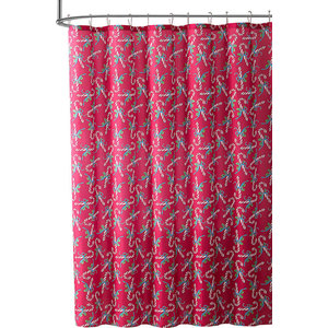 Curtain Shower Bath Bathroom Fabric Sequins Metallic Silver Polyester Modern