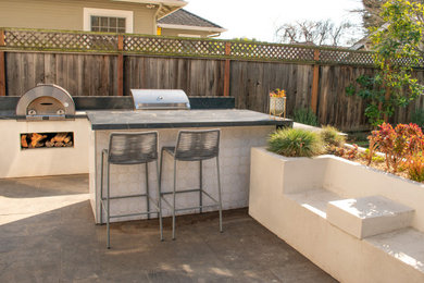 Example of a patio design in San Francisco