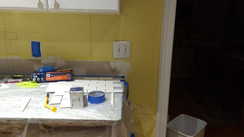 Kitchen Backsplash Light Switch Placement Dilemma