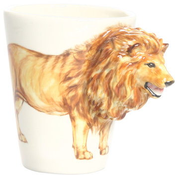 Lion 3D Ceramic Mug