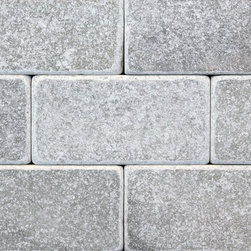 3x6 White Carrara Tumbled Collection - Home Decor