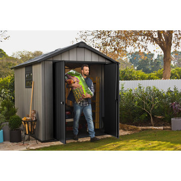 Keter DUOTECH Oakland 7.5x9 Outdoor Storage Shed