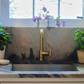 Diamond Fusion Quartzite Kitchen Project