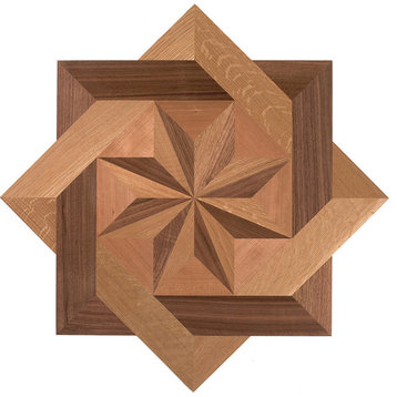 Brenton Cove Wood Medallion, 21" Prefinished, 3/4" Thick