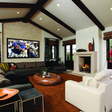 Living Room recessed lighting