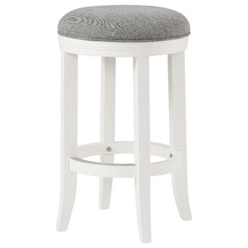 Alaterre Furniture Natick Counter Height Stool - White