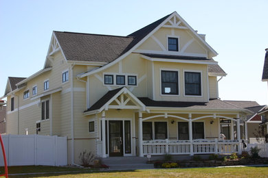 Inspiration for a timeless exterior home remodel in Other