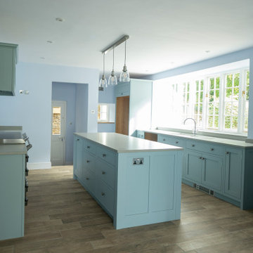 Shaker Kitchen, Edgcote Oxfordshire