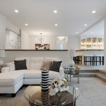 sunken family room