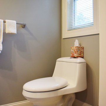 Half Bathroom in Watertown, MA
