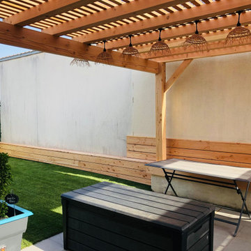 Aménagement d'une terrasse extérieure MARSILLY