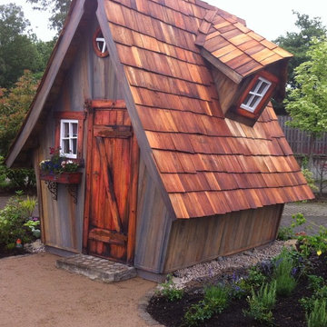 Gartenhaus Lieblingsplatz im ersten Jahr