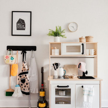 Colorful Modern Eclectic Playroom