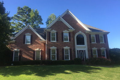 Example of a classic exterior home design in Atlanta