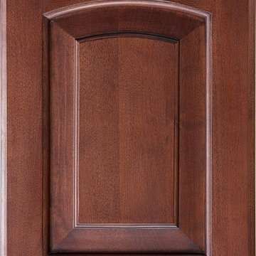 Cherry Arch Cabinets