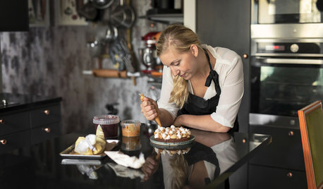 Houzz Tour: Tårnlejlighed med hygge, hængekøje og caféstemning