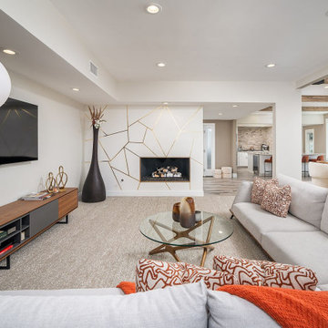 Vintage Charm Family Room - AFTER