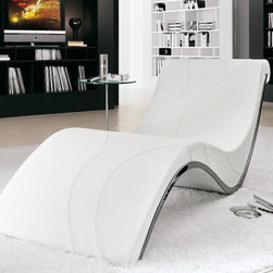 Sylvester Chaise Lounge by Cattelan Italia - $3,235.00 - Indoor Chaise Lounge Chairs