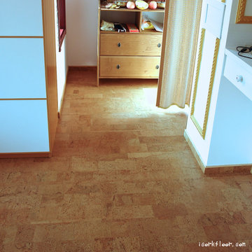 Natural Cork Flooring - Leather