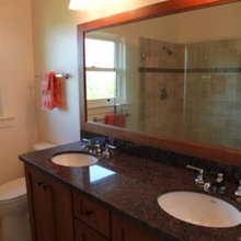 bathroom mirror