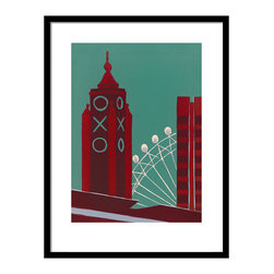 Barker and Stonehouse - Oxo Wall Art by Jennie Ing - L&aacute;minas y p&oacute;sters