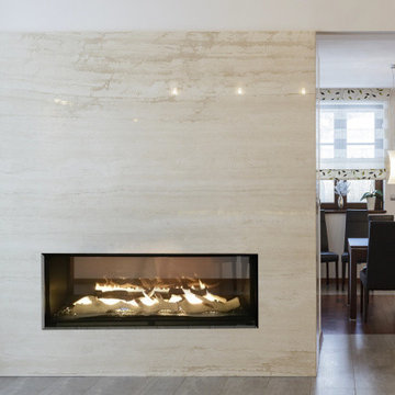 48" Linear Indoor Fireplaces