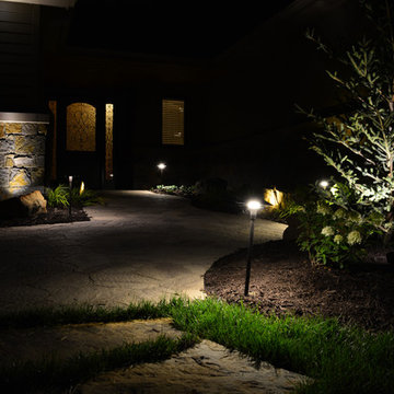 Natural Concrete Paver Accessible Entry