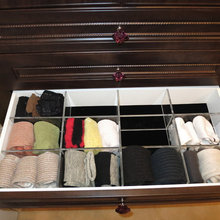 Drawer and cupboard organizing