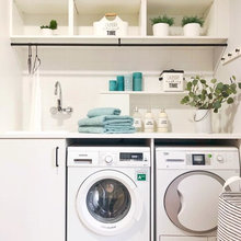 Ravine mud room/laundry room