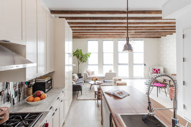 Eclectic kitchen photo in San Francisco