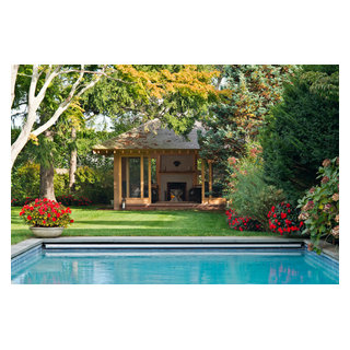 Serene Pavilion in Southampton Village - Asian - Pool - New York - by ...