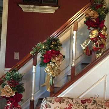 Decorating for Christmas in Illinois