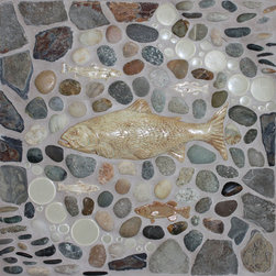 "Bass & Co." Mural - Tile Murals