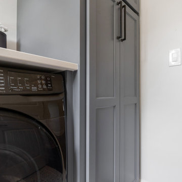 Transistional Primary Suite (bed, bath, closet) + Hall Bath + Laundry Parkville