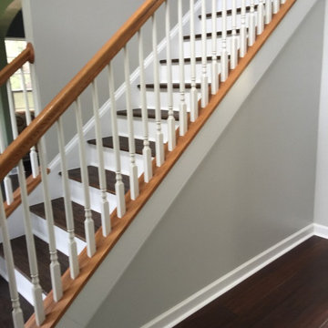 Nelson Hardwood Installation/ Stair case refurbish