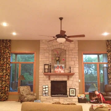 Dramatic Family Room