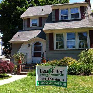 LeafFilter Gutter Guards Installed on Homes