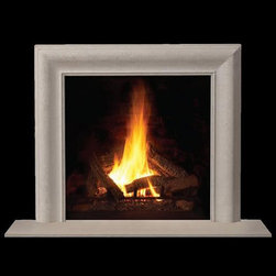 Bolton Stone Fireplace Mantel - Indoor Fireplaces